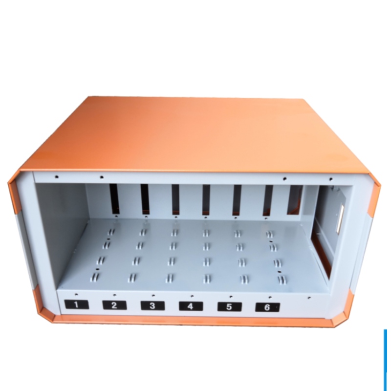 6 sets of orange temperature control box shell