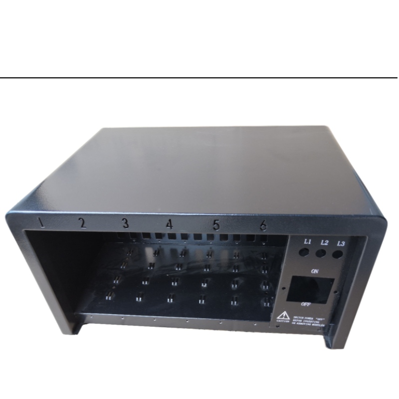 6 sets of black temperature control box shell